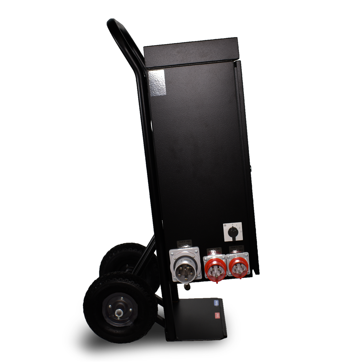 Mobile Elektroheizzentrale Mobile Elektroheizzentrale von links